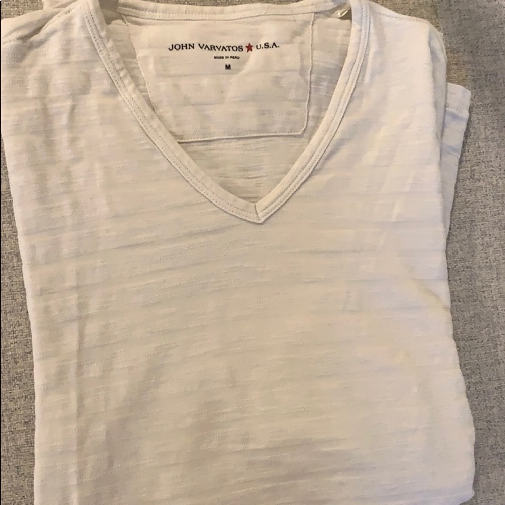 John varvatos v neck tee shirt